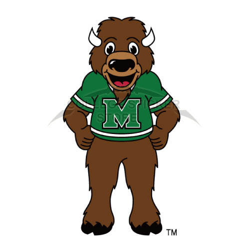 Design Marshall Thundering Herd Iron-on Transfers (Wall Stickers)NO.4972